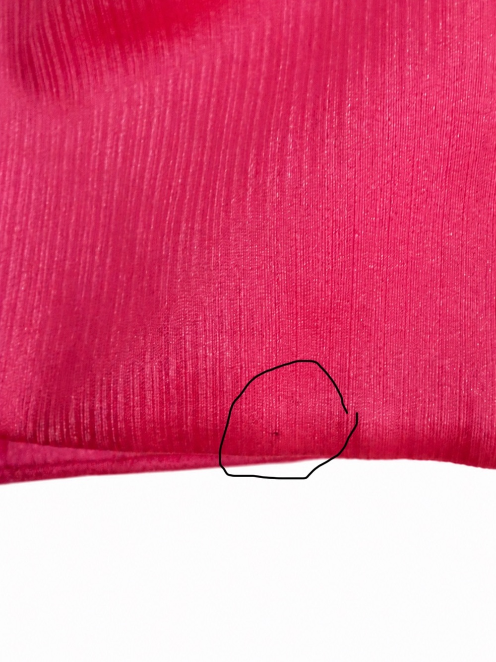Bronx & Branco Sheer hot Pink Mesh and rhinestone dress - Picture 7 of 8